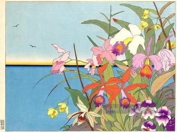 Fleurs des iles lointaines mers de sud 1940 Japanese Ölgemälde